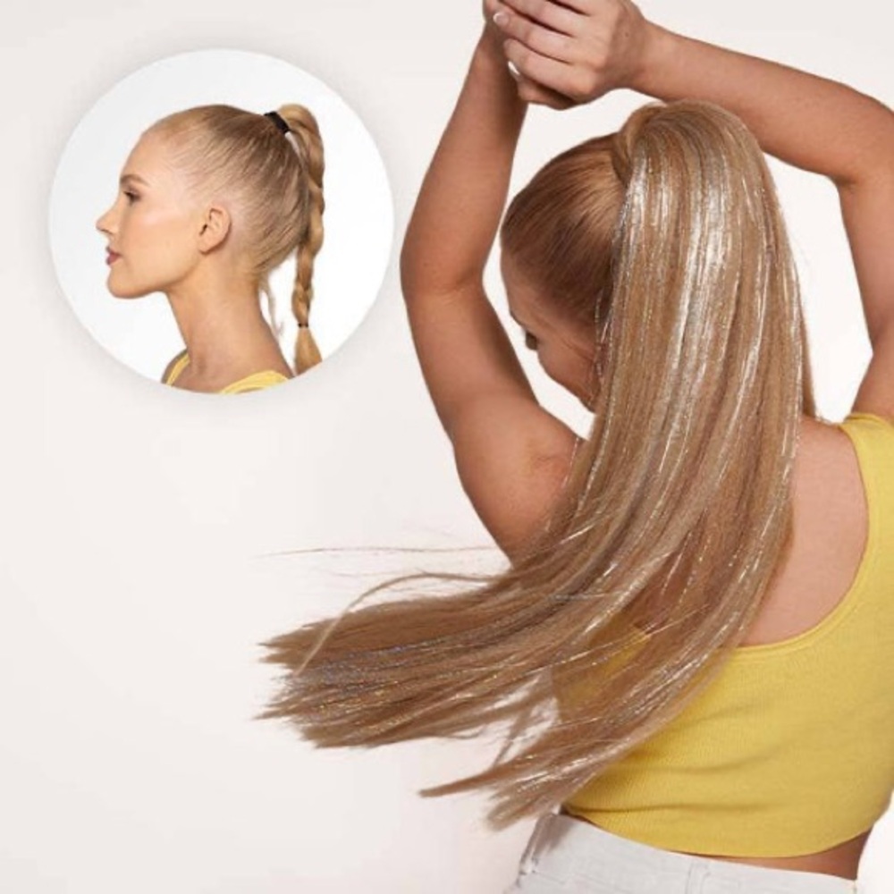 Kacey Tinsel Blonde Hair Extension